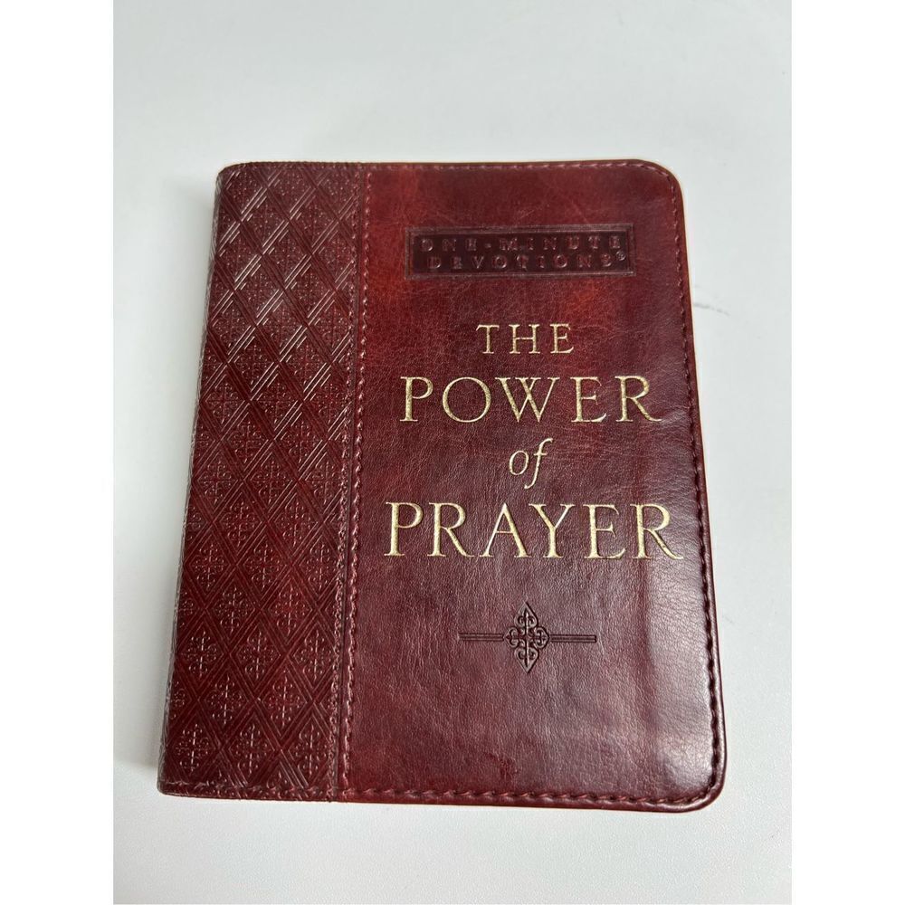 Christian Art Gifts 365876 Power Of Prayer, One - Minute Devotions Hardcover